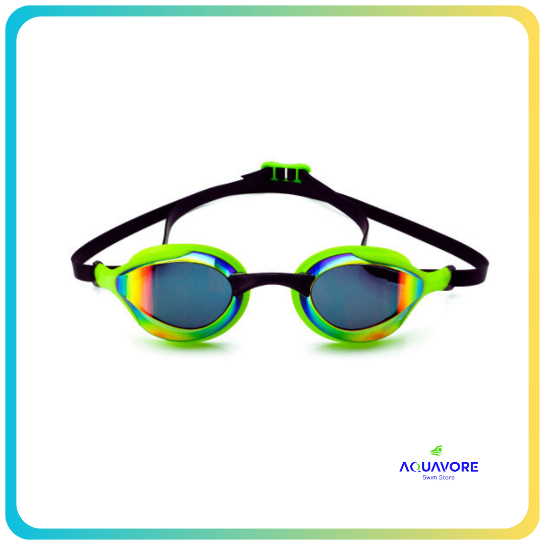 low profile swimming goggles Jet Mirror Goggles: Hydrodynamic Perfection – Aquavore