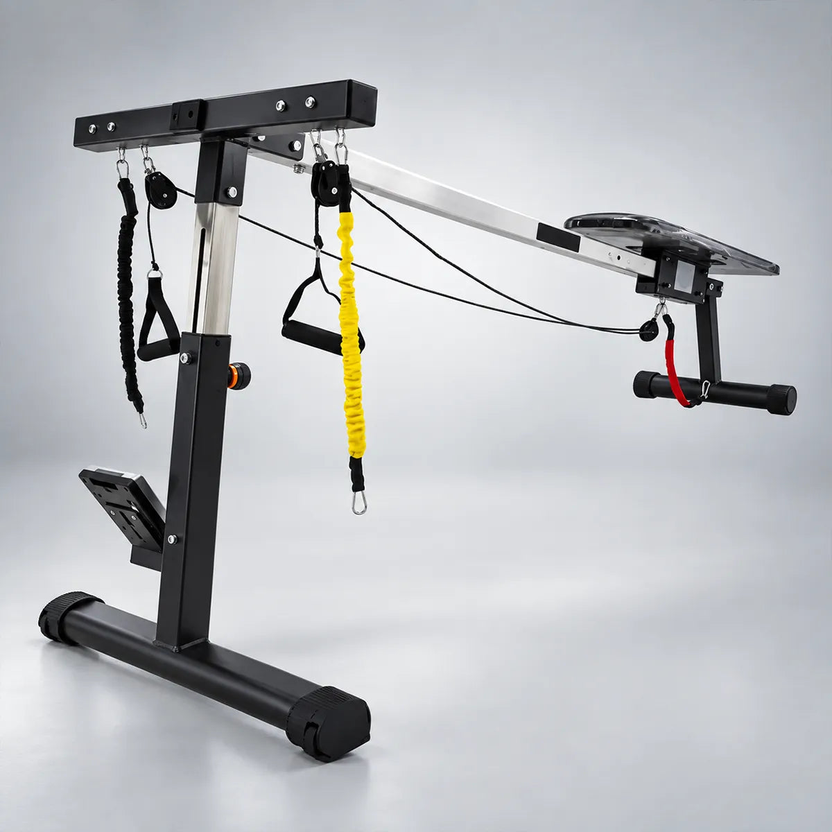 wim Bench Trainer with Resistance Bands & Digital Counter — Dry-Land Strength Training for Swimmers | Aquavore