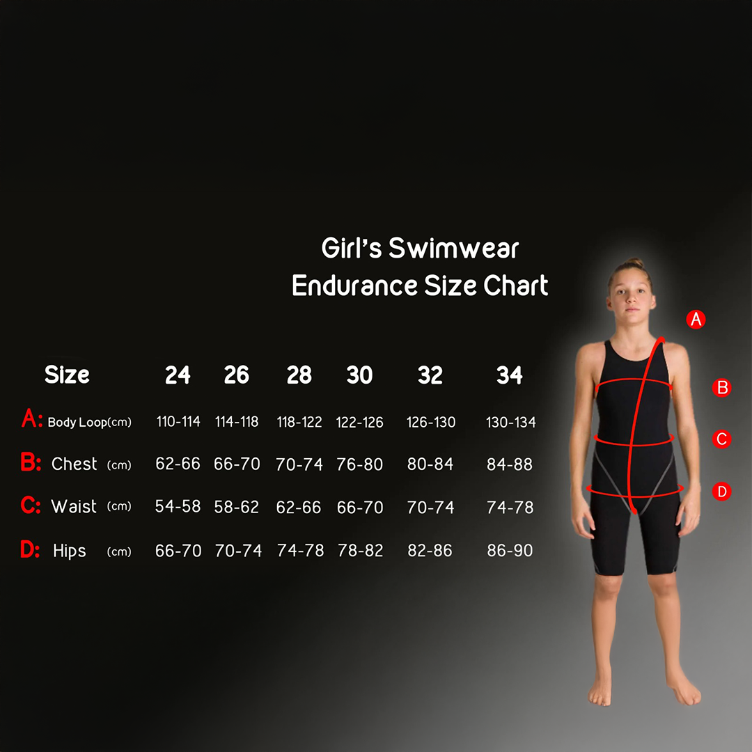 Gavina Girls' Training Swimsuit – Chlorine-Resistant, High-Performance Swimwear Aquavore