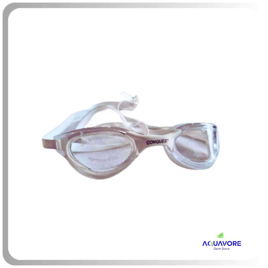 Conquest ProConquest ProConquest Swimming Goggles - Train &amp; Compete with Confidence
Maximize your performance with Conquest goggles. Anti-fog, UV protection, superior fit, and a fancy p