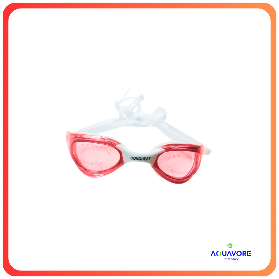 Conquest ProConquest ProConquest Swimming Goggles - Train &amp; Compete with Confidence
Maximize your performance with Conquest goggles. Anti-fog, UV protection, superior fit, and a fancy p