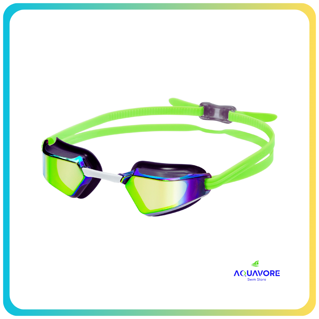 reflective goggles swimming Phoenix Mirror: Soar Above the Competition – Aquavore