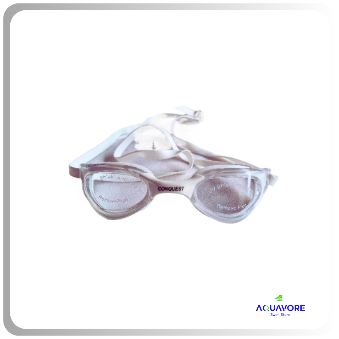 Conquest ProConquest ProConquest Swimming Goggles - Train &amp; Compete with Confidence
Maximize your performance with Conquest goggles. Anti-fog, UV protection, superior fit, and a fancy p