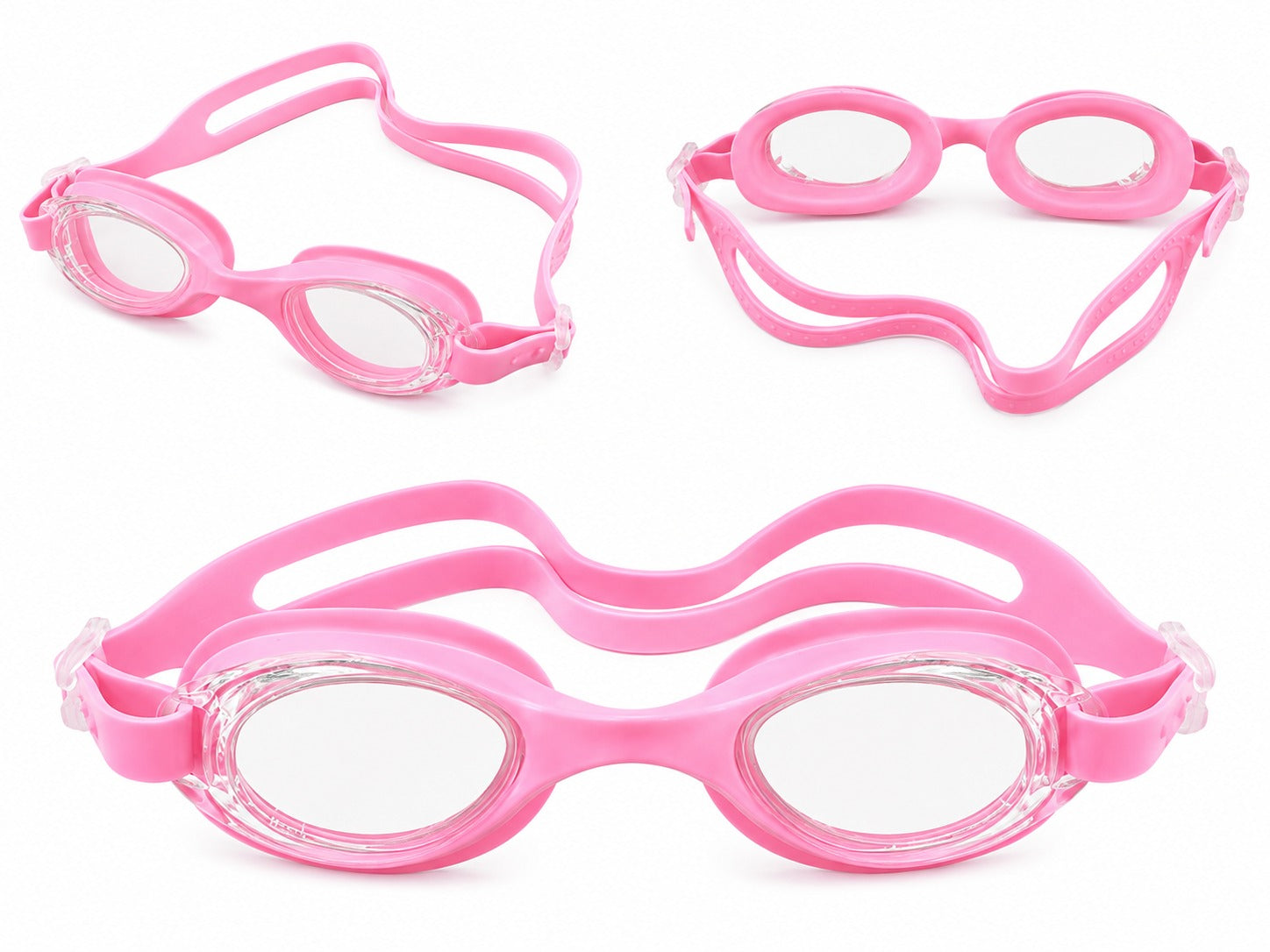 Swimming Goggles – Clear Lens / Silicone Frame