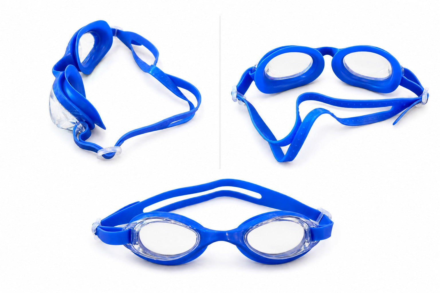 Swimming Goggles – Clear Lens / Silicone Frame