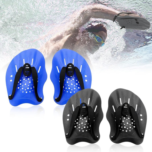 Elite Swim Training Bundle: Hand Paddles & Ankle Cord for Advanced Swimmers