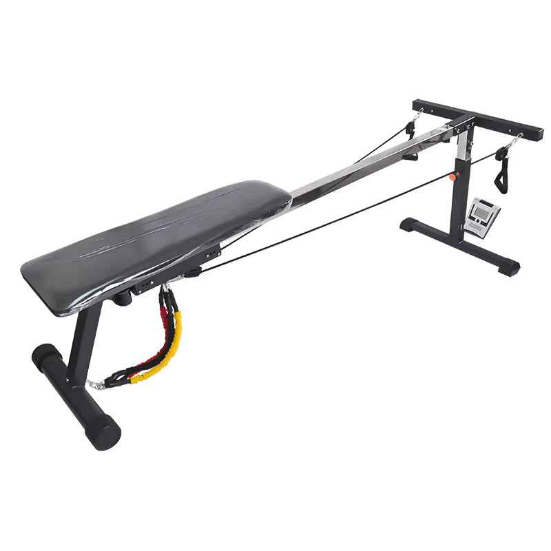 wim Bench Trainer with Resistance Bands & Digital Counter — Dry-Land Strength Training for Swimmers | Aquavore