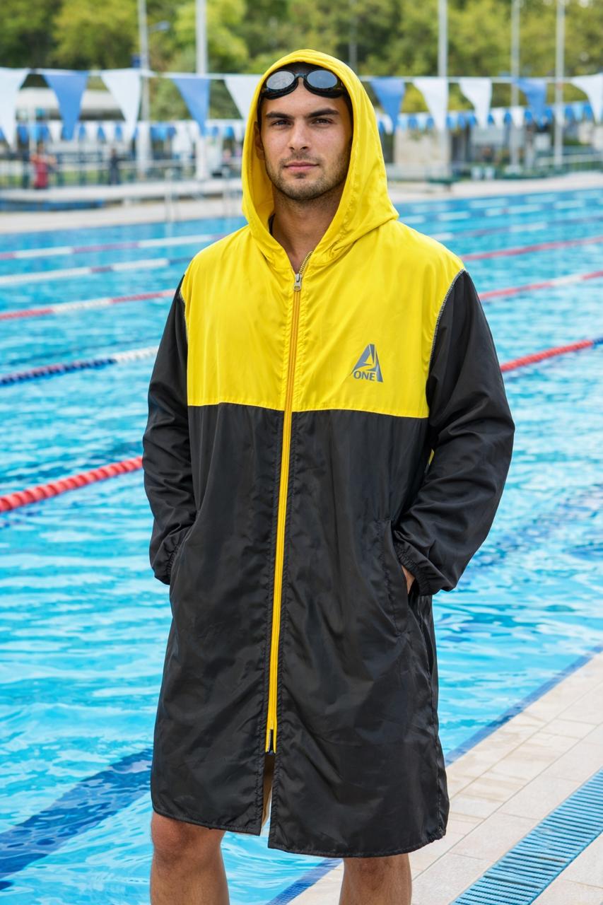 A ONE Waterproof Swim Parka – Towel-Lined for Warmth & Comfort
