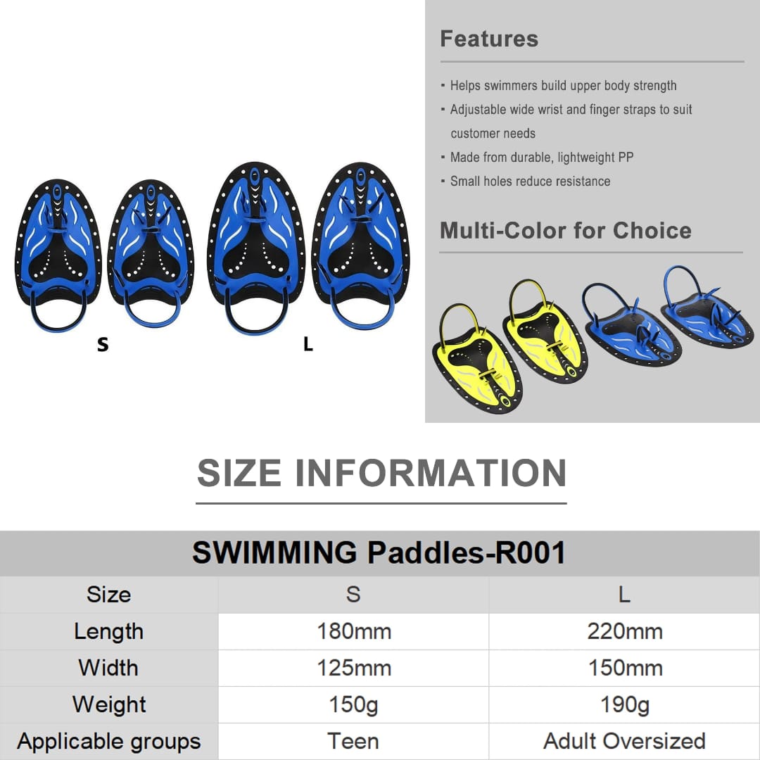 🌊 OrcaFlow Hand Paddles – Power Meets Precision in Every Stroke