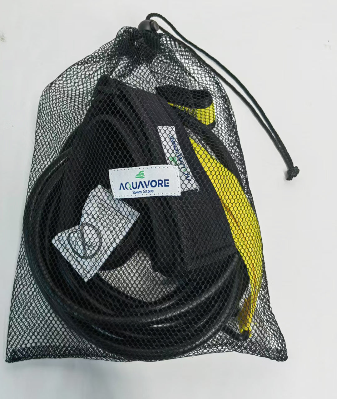 Resistance Swimming Cord with Belt — 3 Resistance Levels | Swim Parachute Included